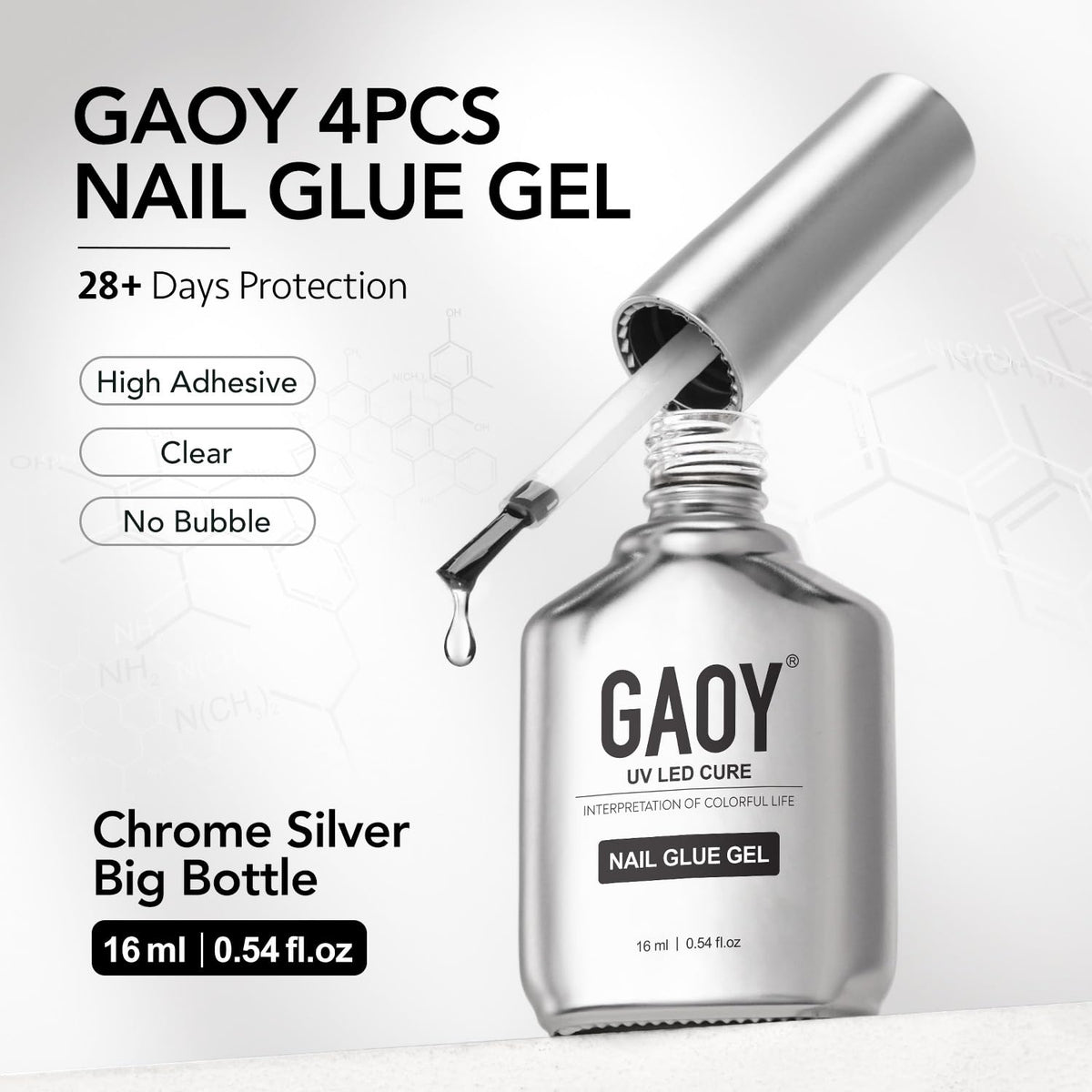 GAOY on a home manicure station showing effortless DIY salon-quality results