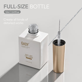 GAOY kit on vanity table suggesting easy home nail art convenience