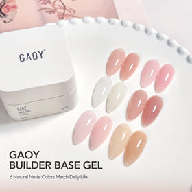 GAOY manicure lifestyle on hands showing polished nails and long-lasting natural look