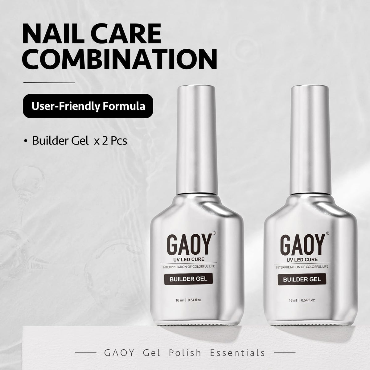 GAOY on a salon table with tools illustrating professional-ready presentation and efficiency