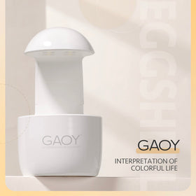 GAOY lamp inside travel kit illustrating portability and on-the-go convenience