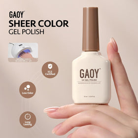 GAOY manicure in a home workspace illustrating easy at-home salon results