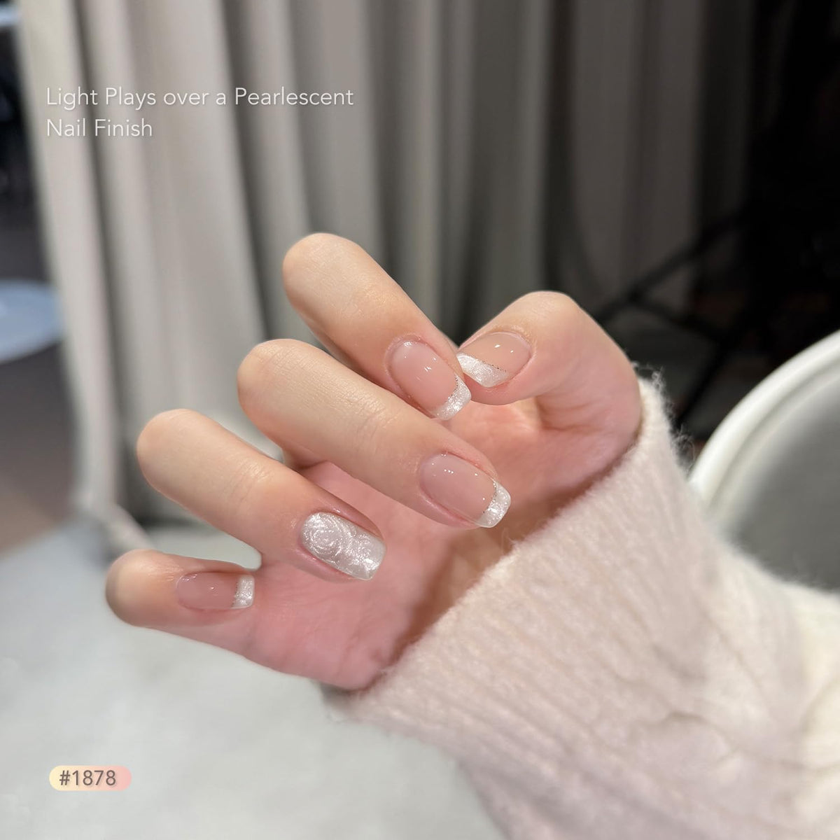GAOY manicure in use demonstrating thread effect for salon-quality results
