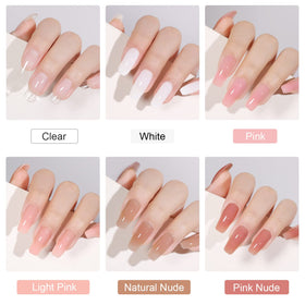 GAOY manicure tools arranged for prep aiding clean, secure nail application