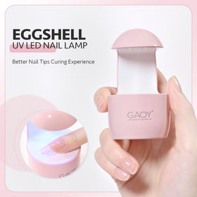 GAOY mini eggshell texture close-up highlighting finish and grip for comfortable handling