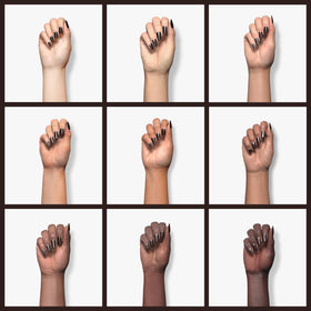 GAOY on nails gradient application illustrating layered depth and styling options