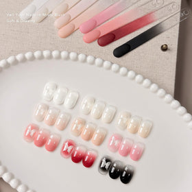 GAOY nail tips demonstrating seamless gradient results for inspiration