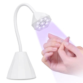 GAOY Omin-Cure front view showing compact cordless lamp and easy access