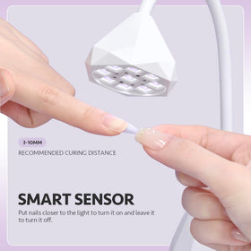 GAOY LED array close-up with nine dual light sources for even cures