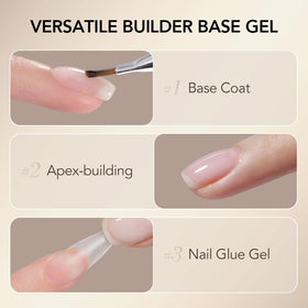 GAOY open jar displaying gel texture for smooth self-leveling application benefit
