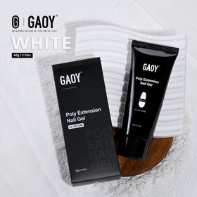 GAOY poly gel 60g next to ruler showing generous product volume