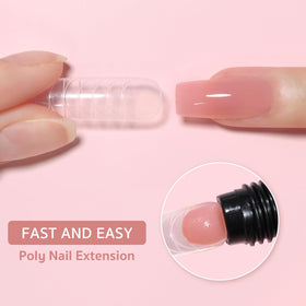 GAOY poly gel texture close-up highlighting smooth consistency for shaping