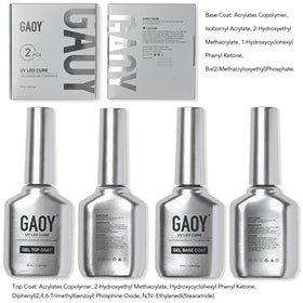 GAOY bottles on salon table illustrating professional setup and efficient at-home use