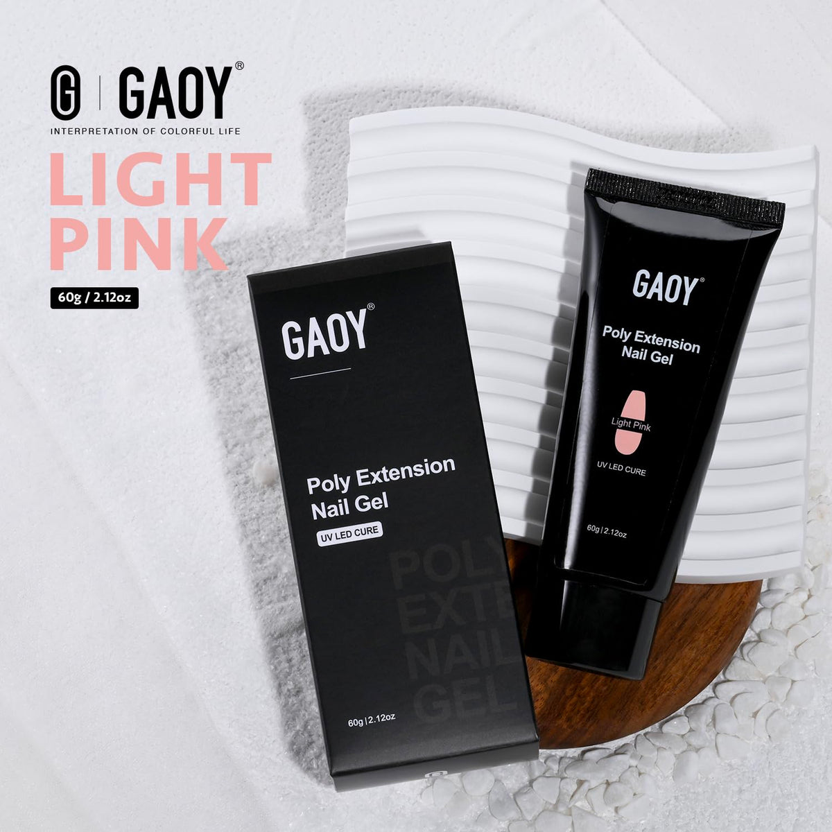 GAOY 60g jar next to smaller jar showing generous volume and value