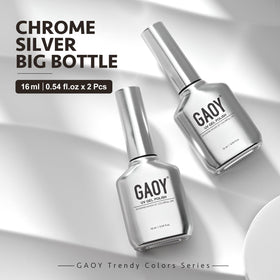 GAOY scale comparison next to ruler showing 16ml bottle size and travel-friendly volume