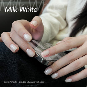 GAOY size comparison next to common items, showing 30g pot capacity for multiple manicures