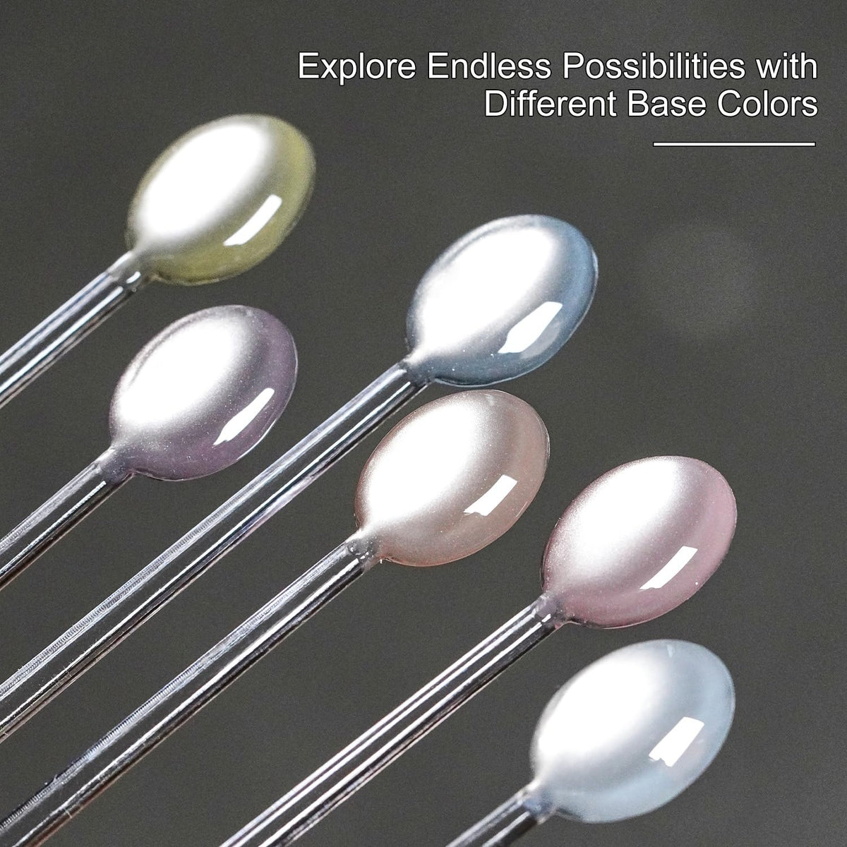 GAOY lifestyle manicure showing finished nails benefit salon-style glossy reflective finish