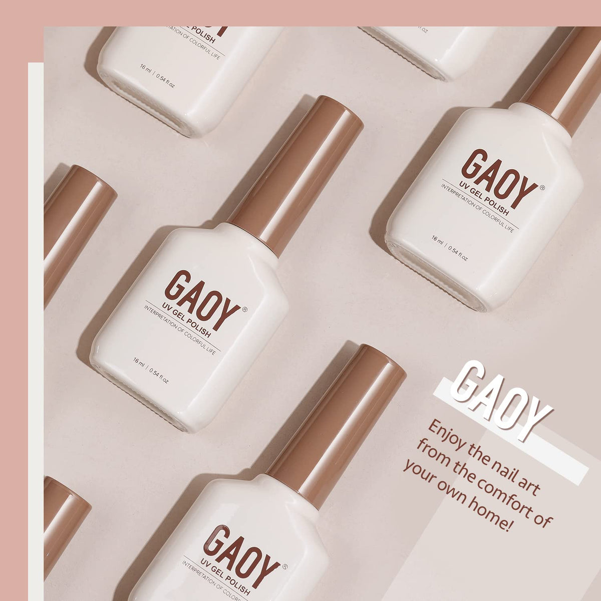 GAOY 16ml bottle beside common objects showing size and travel-friendly capacity