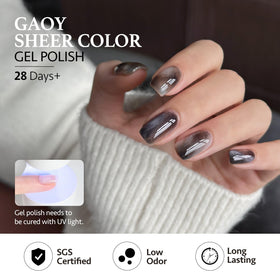 GAOY size comparison hand with bottles highlighting compact travel-friendly kit