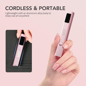 GAOY surface texture and rose gold finish highlighting sleek durable look
