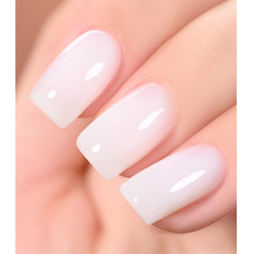 GAOY color swatches applied on nails, shows buildable sheer-to-opaque benefit