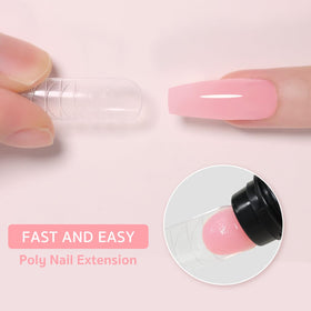 GAOY close-up texture of pink gel highlighting smooth spreadability