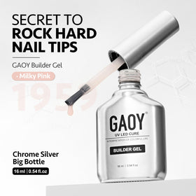 GAOY gel texture close-up showing self-leveling sheen for a smooth, professional surface