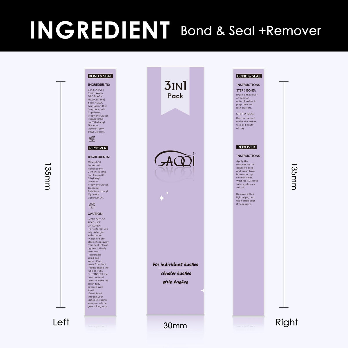 GAQQI bond applicator close-up illustrating smooth precise application
