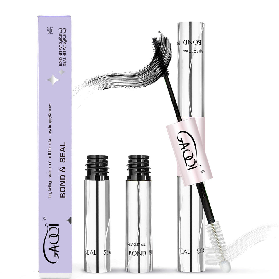 GAQQI front packaging showing dual 5ml tubes and product benefits