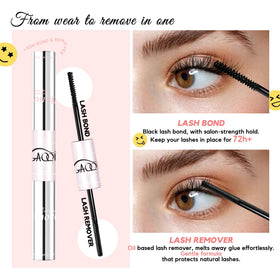 GAQQI glue texture on applicator tip highlighting waterproof strong hold