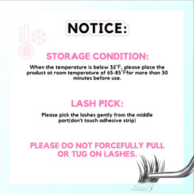 GAQQI lashes beside makeup bag in mirror setting showing travel-ready convenience