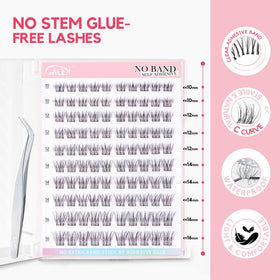 GAQQI size comparison 10–16mm clusters, mixable lengths for graduated look benefit