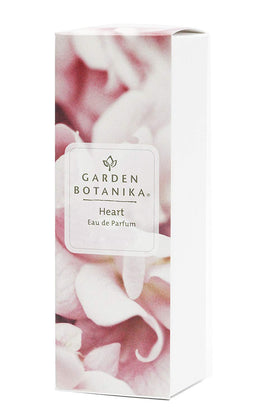 Garden Botanika Heart mist spraying on wrist depicting quick-refresh use
