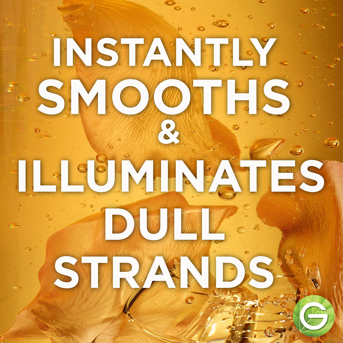Garnier creamy conditioner texture on spoon for smooth application