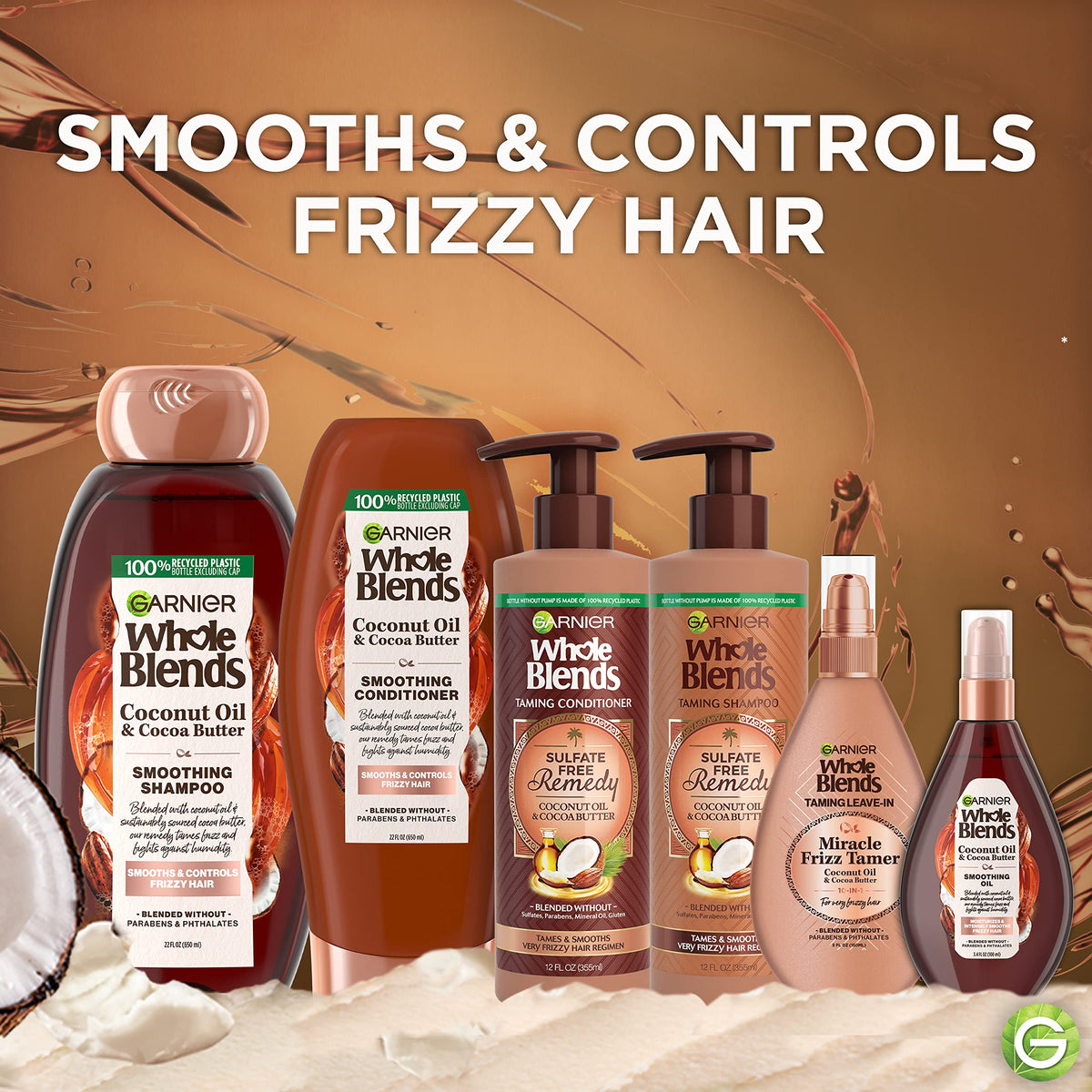 Garnier cream texture of conditioner illustrating smooth application and hydration