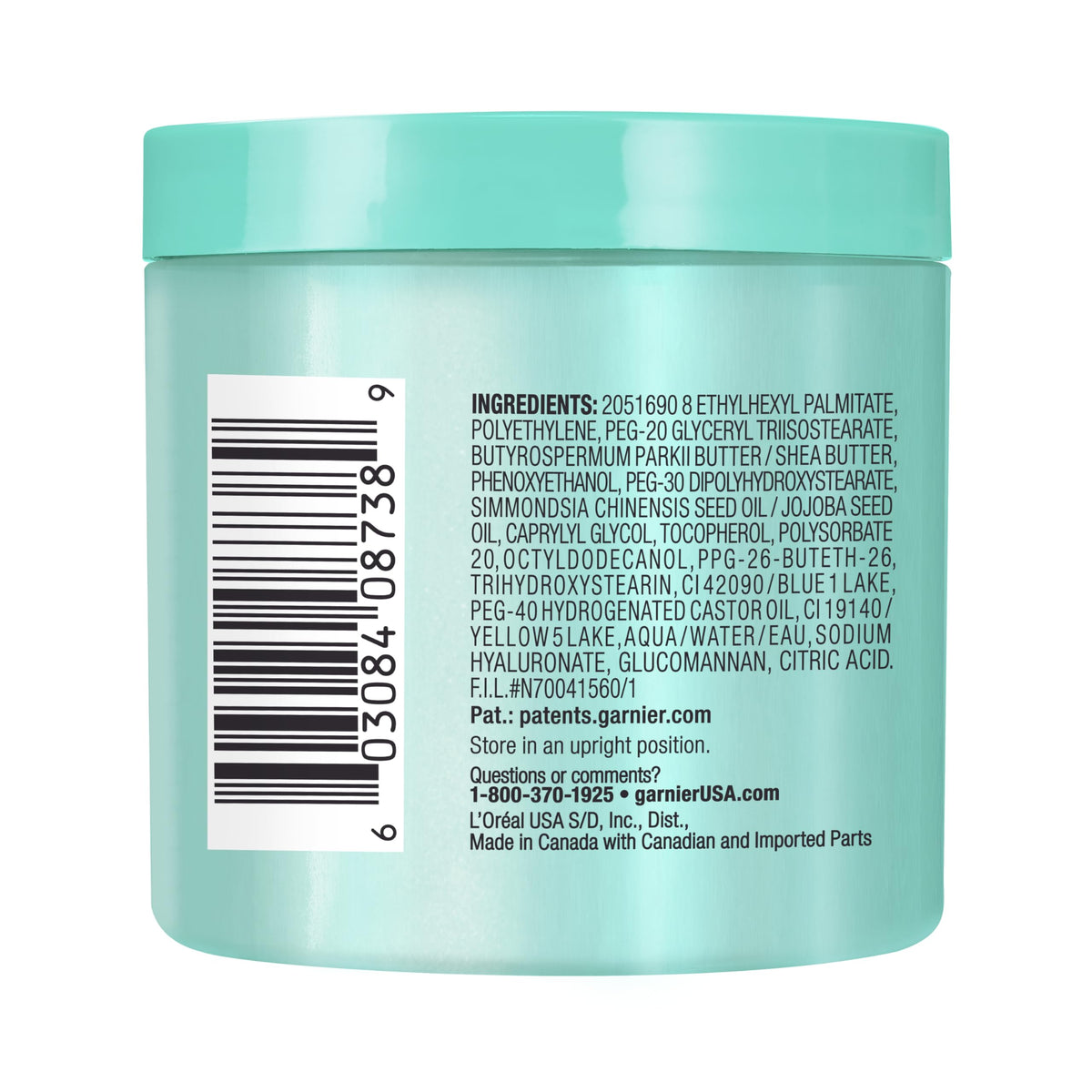 Garnier balm emulsifying with water showing cleansing and rinse benefit