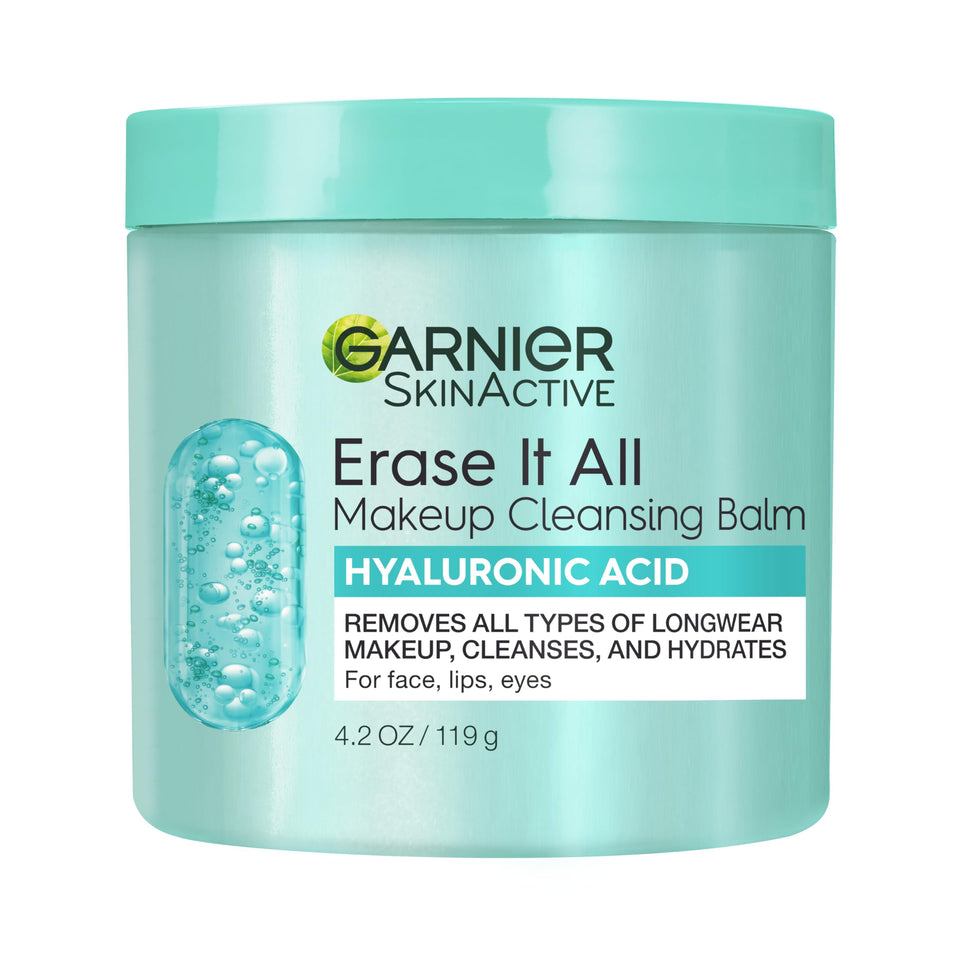 Garnier Erase It All front jar showing packaging and product benefit