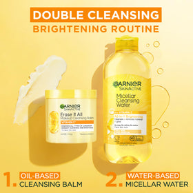 Garnier removing waterproof eye makeup, gentle action around eyes without irritation