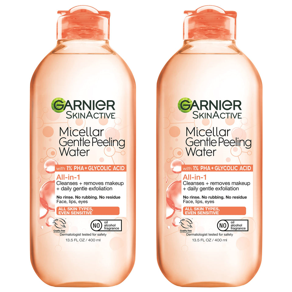 Garnier front packaging showing bottle and label for easy identification and clarity