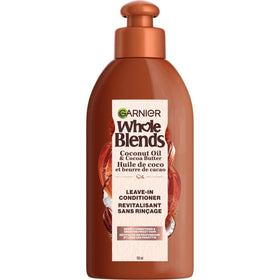 Garnier bottle front packaging showing label and smoothing benefits