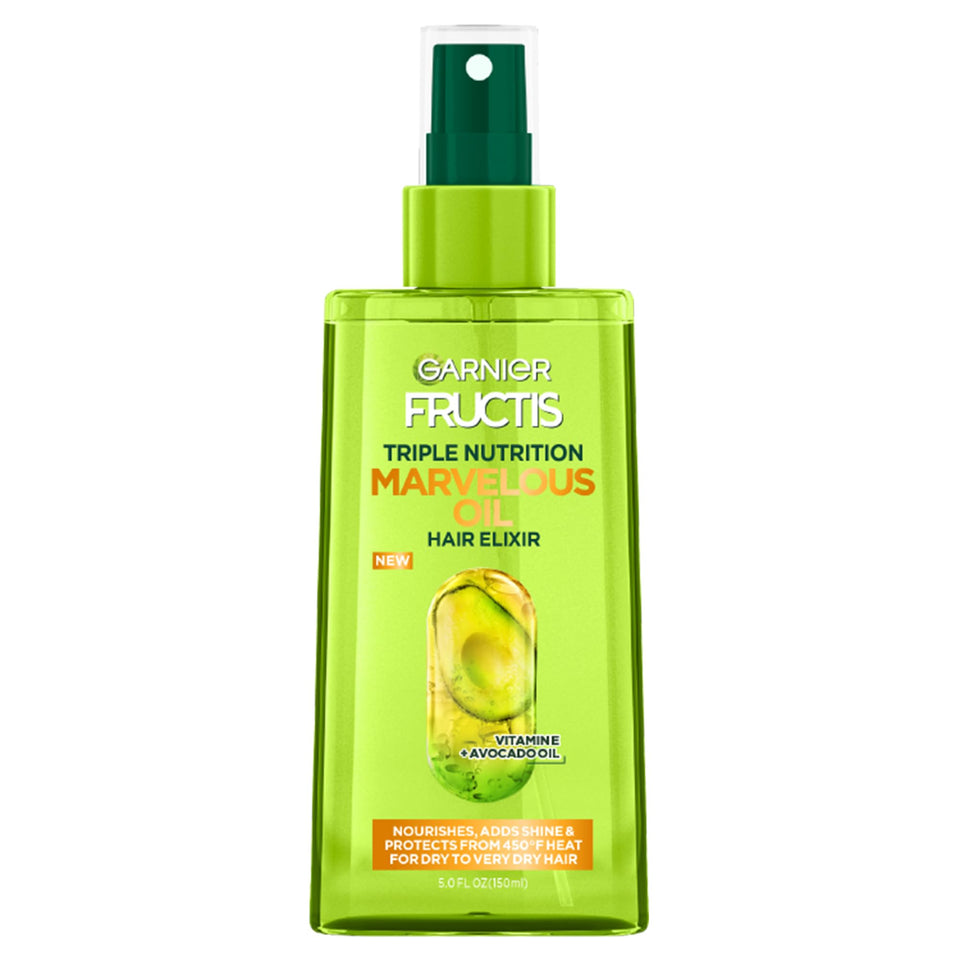 Garnier Fructis front packaging showing product and size for reassurance