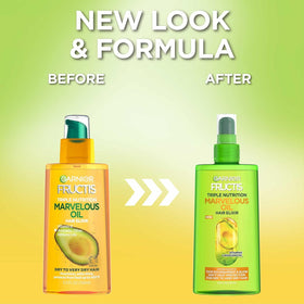 Garnier Fructis on a bathroom shelf in a lifestyle scene inspiring everyday use