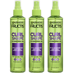 Garnier Fructis front packaging showing product and size, easy identification
