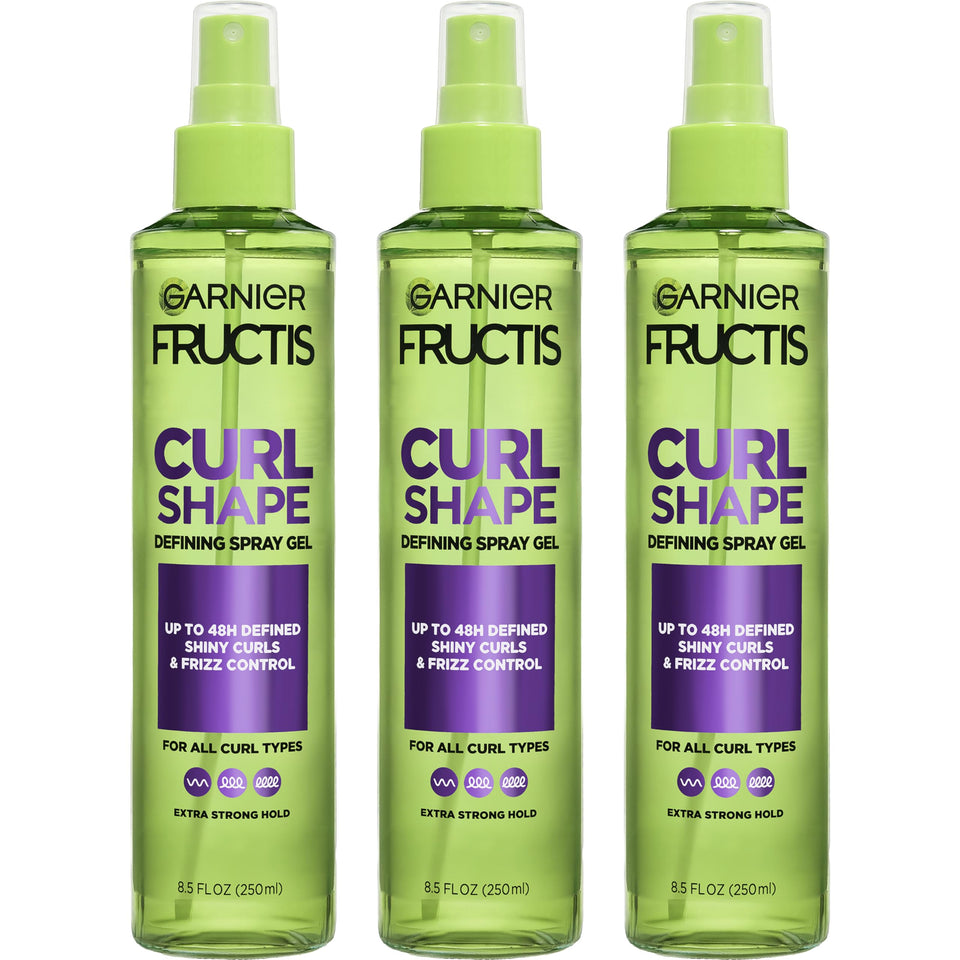Garnier Fructis front packaging showing product and size, easy identification
