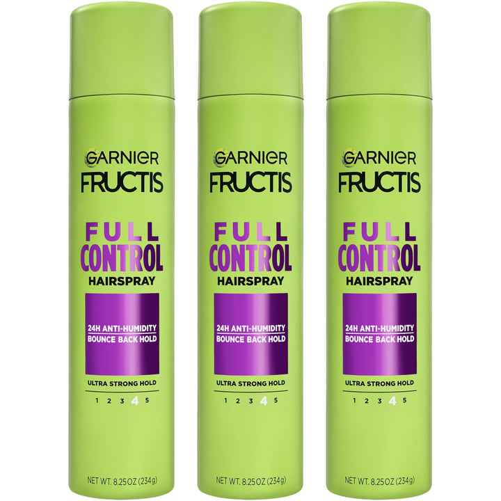 Garnier Fructis front packaging showing product and benefits