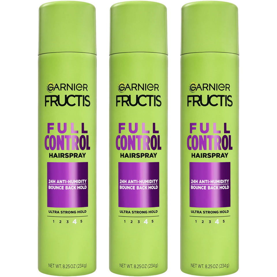 Garnier Fructis front packaging showing product and benefits