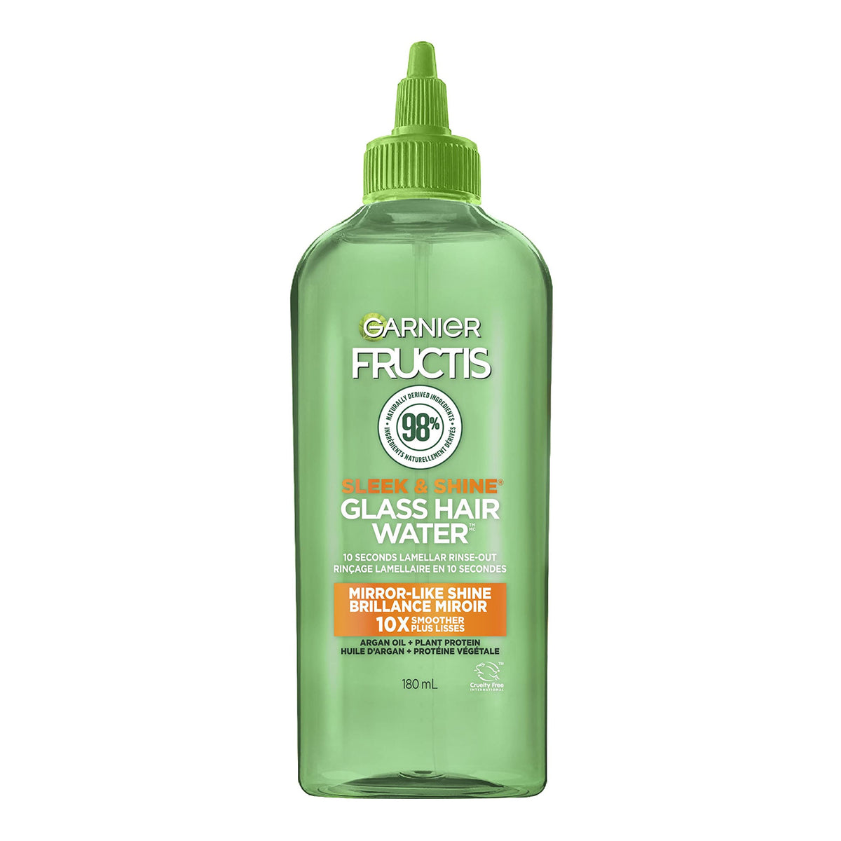 Garnier front packaging showing bottle and brand for easy identification