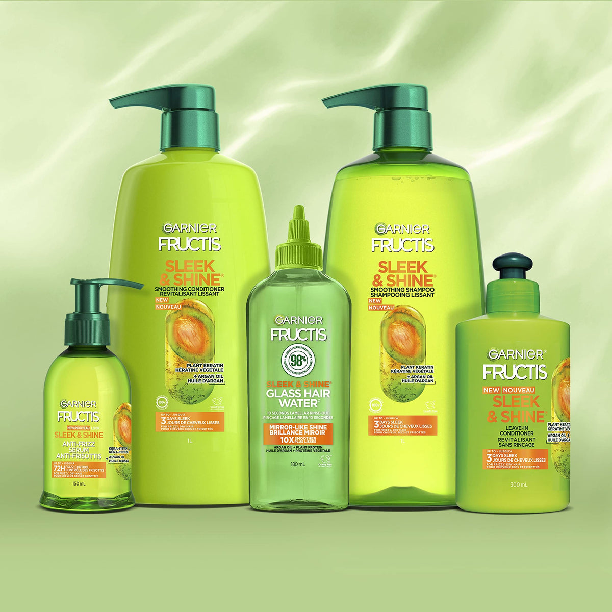 Garnier placed on bathroom shelf within routine for practical use idea