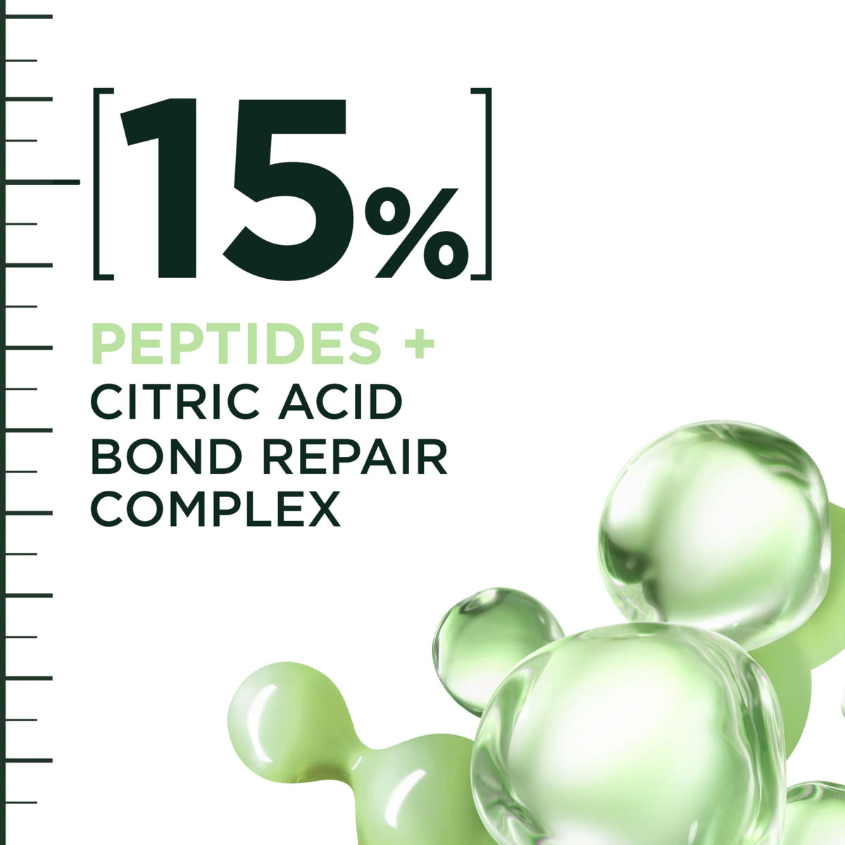 Garnier Fructis shown with matching shampoo and conditioner for system use
