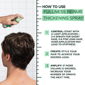 Garnier Fructis on a bathroom shelf in lifestyle scene promoting daily use